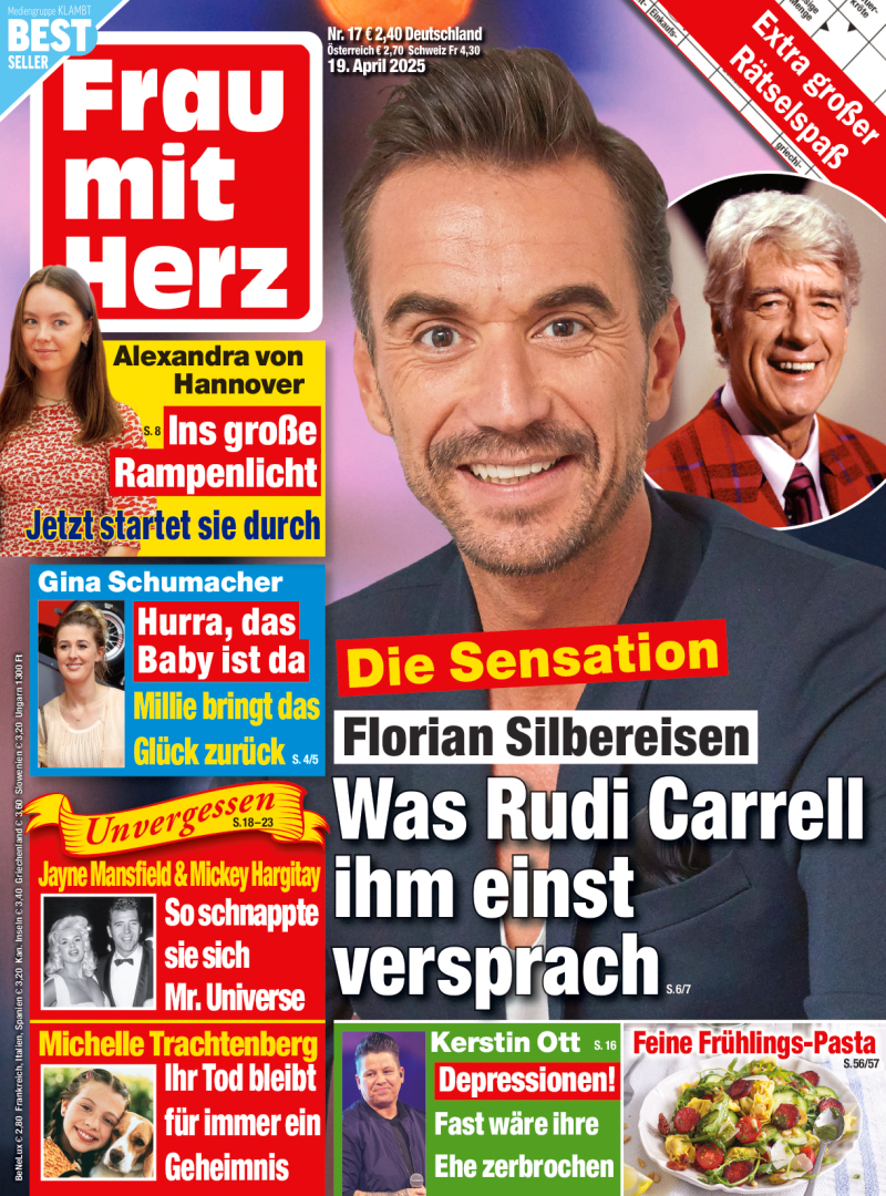 Frau mit Herz